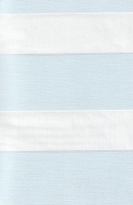 Открытые рулонные шторы день-ночь Сицилия, серо-голубой 52 купить в Химках с доставкой